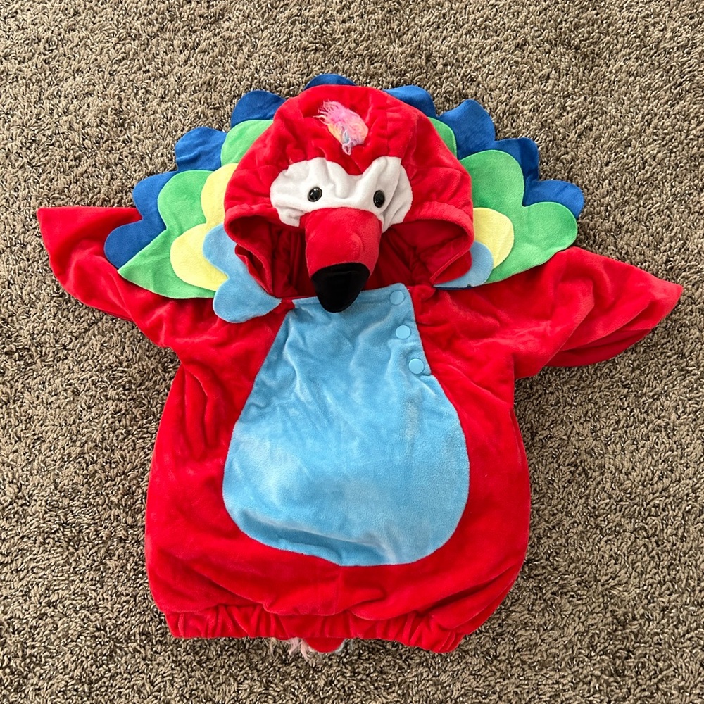 Hyde & Eek- Halloween Baby Pullover PARROT Costume 12-18 Months